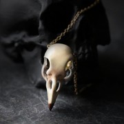 Defy-Painted-Necklace-Bird-Skull1