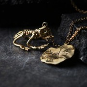 Defy-Necklace-Small-Frog&Lotus-leaf1