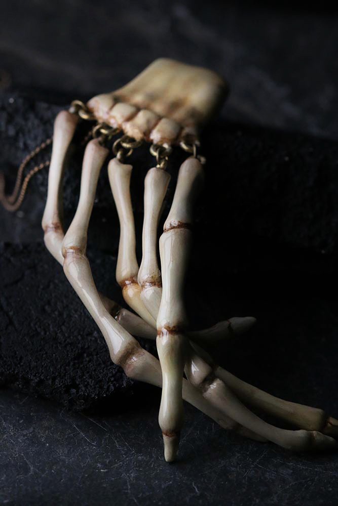 Defy-Painted-Necklace-Big-Hand-Skeleton2