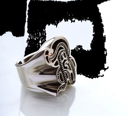 defy-letter-rings-silverplated-b4