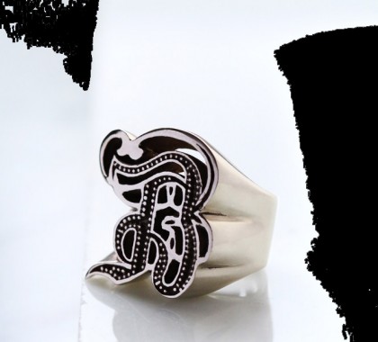 defy-letter-rings-silverplated-b5