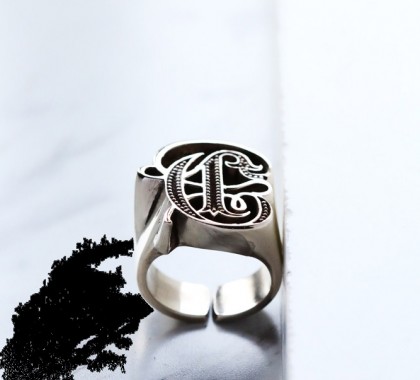 defy-letter-rings-silverplated-c2