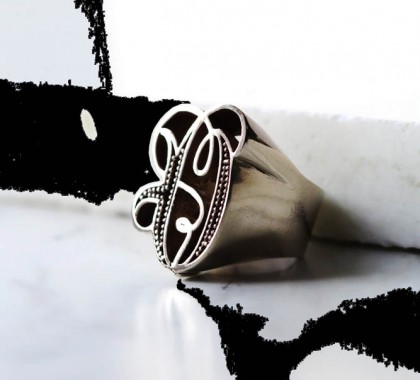 defy-letter-rings-silverplated-o1