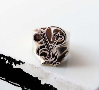 defy-letter-rings-silverplated-y5